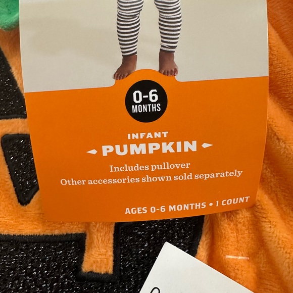 Target Hyde and Eek Boutique Pumpkin Halloween Costume-Baby - Picture 3 of 5
